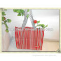 ZH1053W Stripe plastic shopping bags wholesale